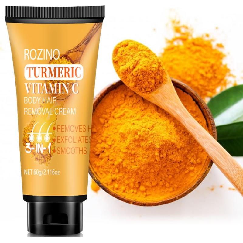 Crema Depilatoria SURORAIN con Cúrcuma y Vitamina C 60g