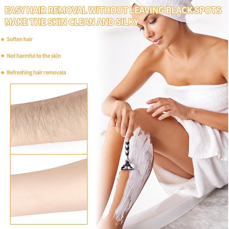 Crema Depilatoria SURORAIN con Cúrcuma y Vitamina C 60g