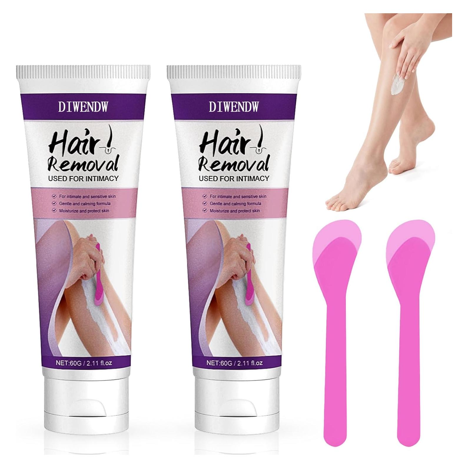 Crema Depilatoria DWDiWen para Mujeres - Suave y Sin Dolor