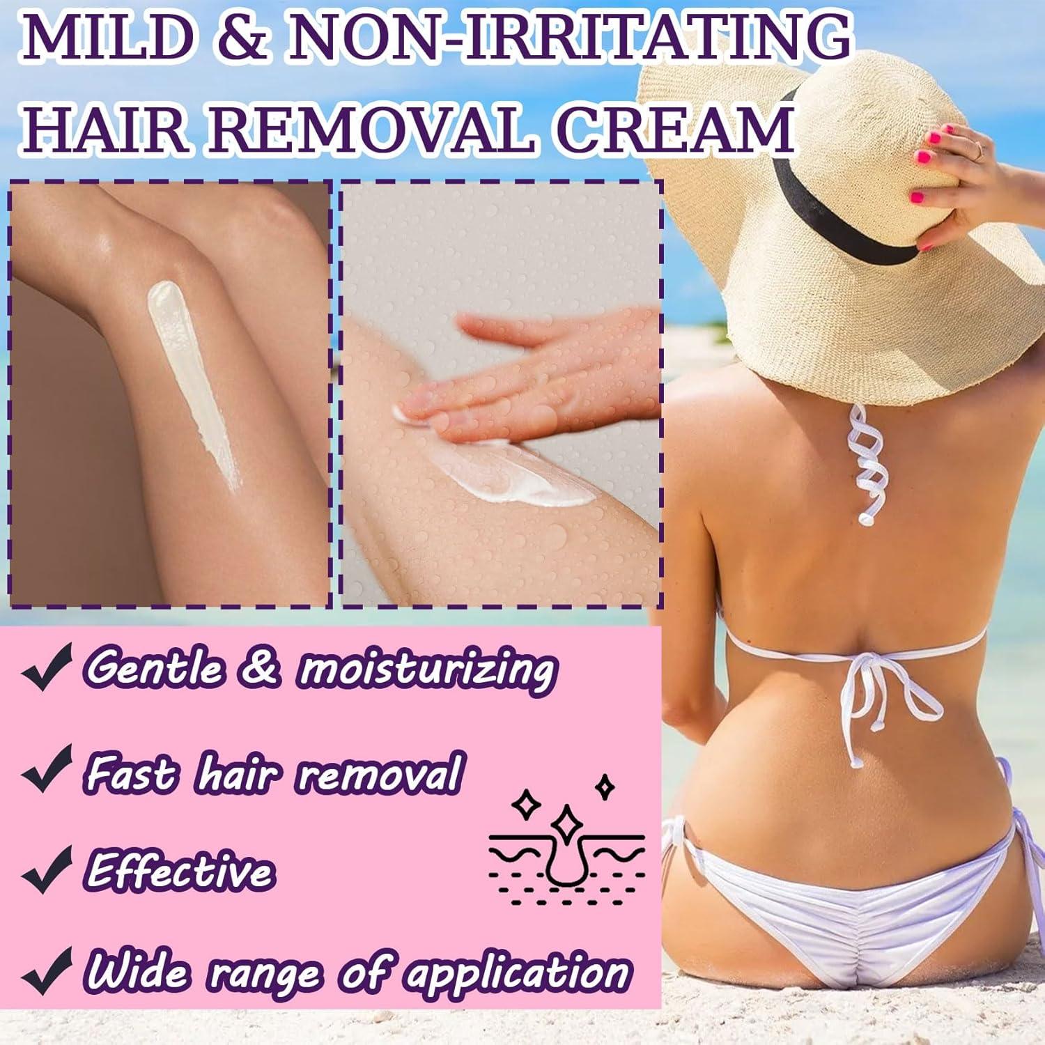 Crema Depilatoria DWDiWen para Mujeres - Suave y Sin Dolor