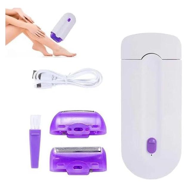 Depiladora Recargable GNDROO Borrador de Cabello Suave