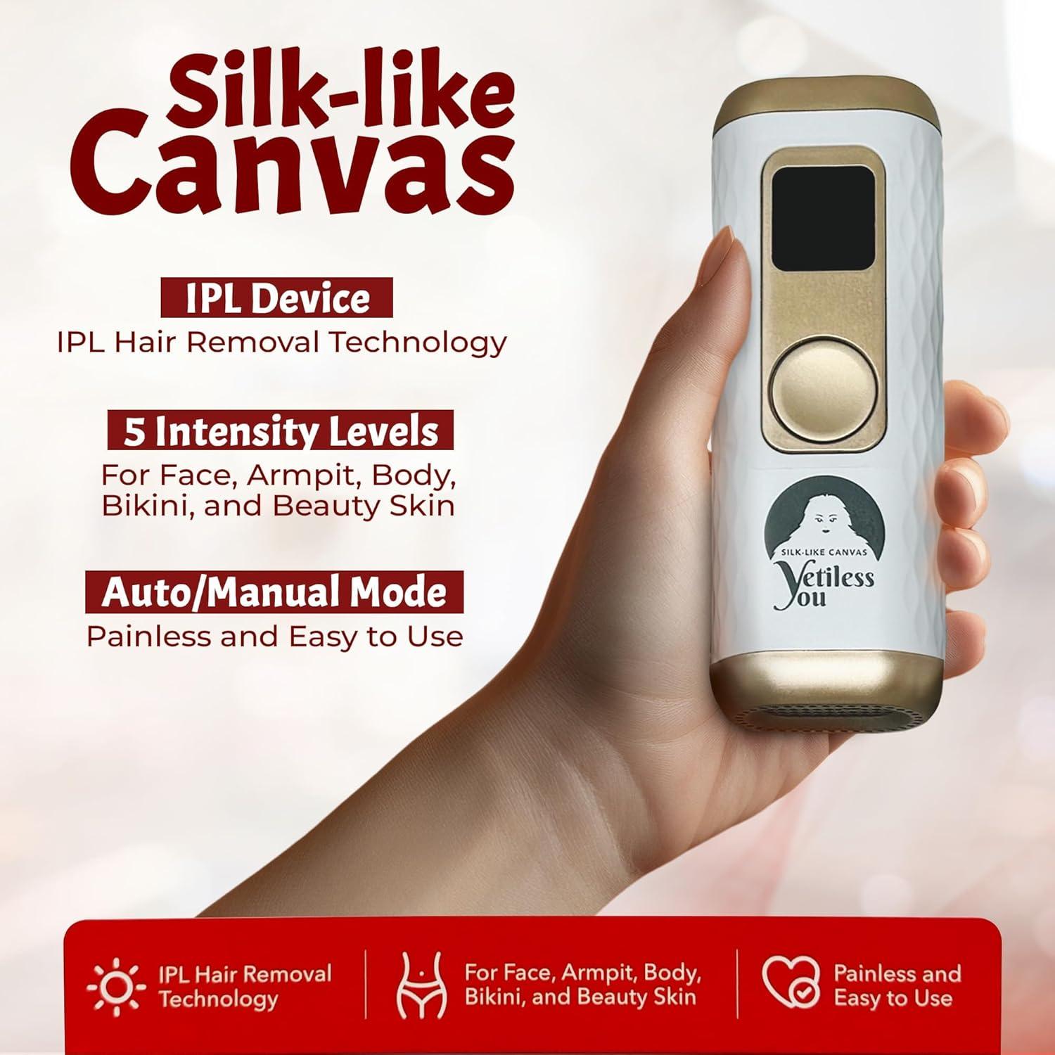 Epilador IPL Yetiless You, Eliminación de Vello Profesional