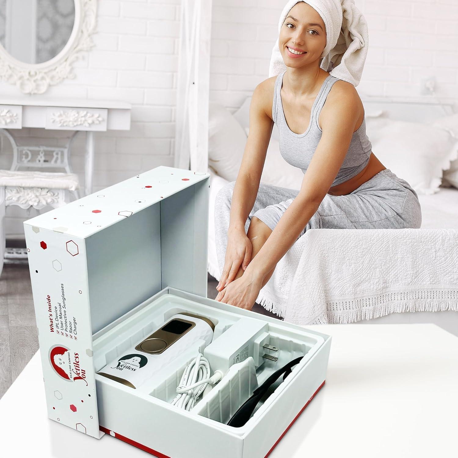 Epilador IPL Yetiless You, Eliminación de Vello Profesional