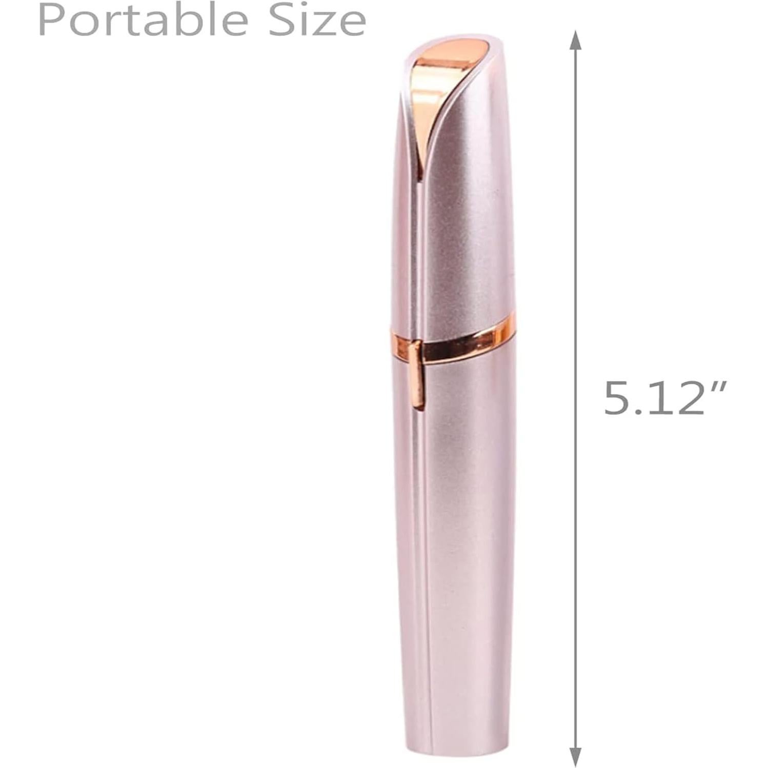 Recortador de Cejas Eléctrico CaoXiong USB Recargable Rosa