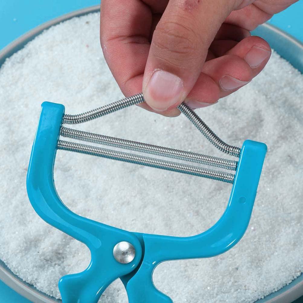 3 Piezas Removedor de Vello Facial FOMIYES con Resorte Manual