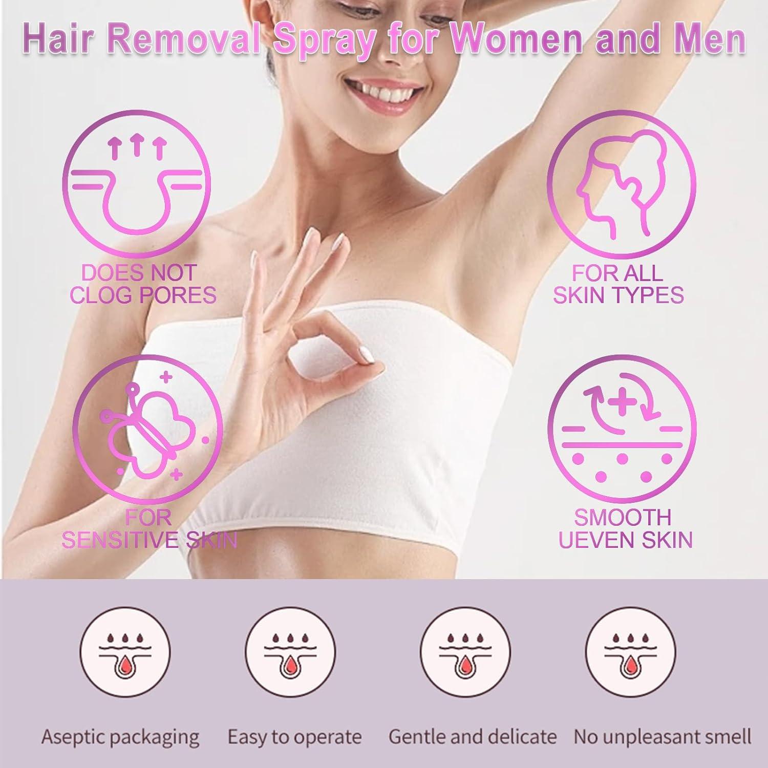 Spray Depilatorio Deepmind 140g para Todo Tipo de Piel