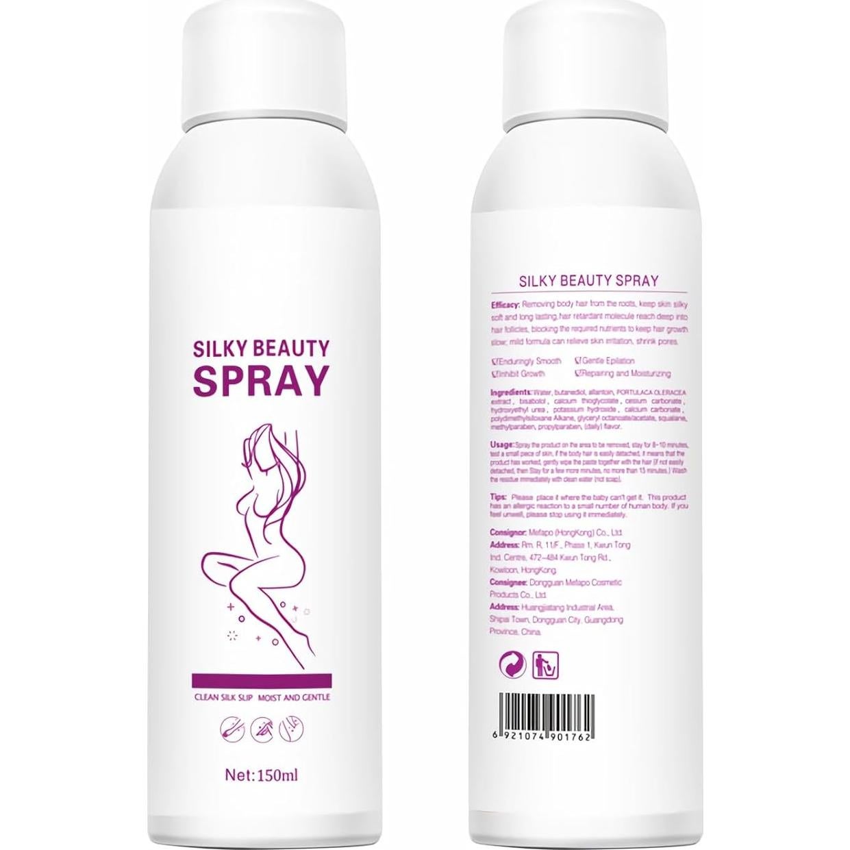 Spray Depilatorio Deepmind 140g para Todo Tipo de Piel