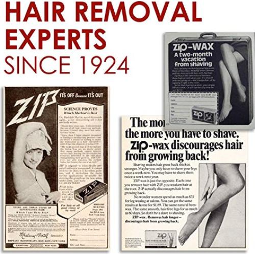 Kit de Depilación Zip Wax 198g - Cera Natural para Piel Sensible