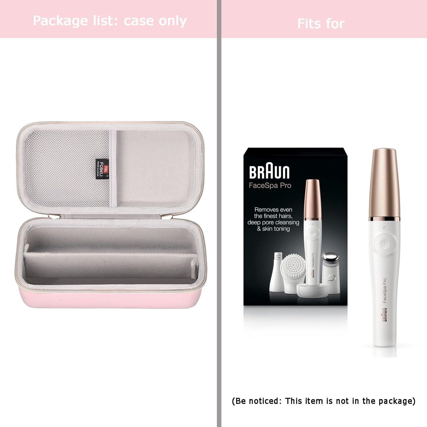 Funda Dura FBLFOBELI para Braun Face Epilator 910/911/SE921