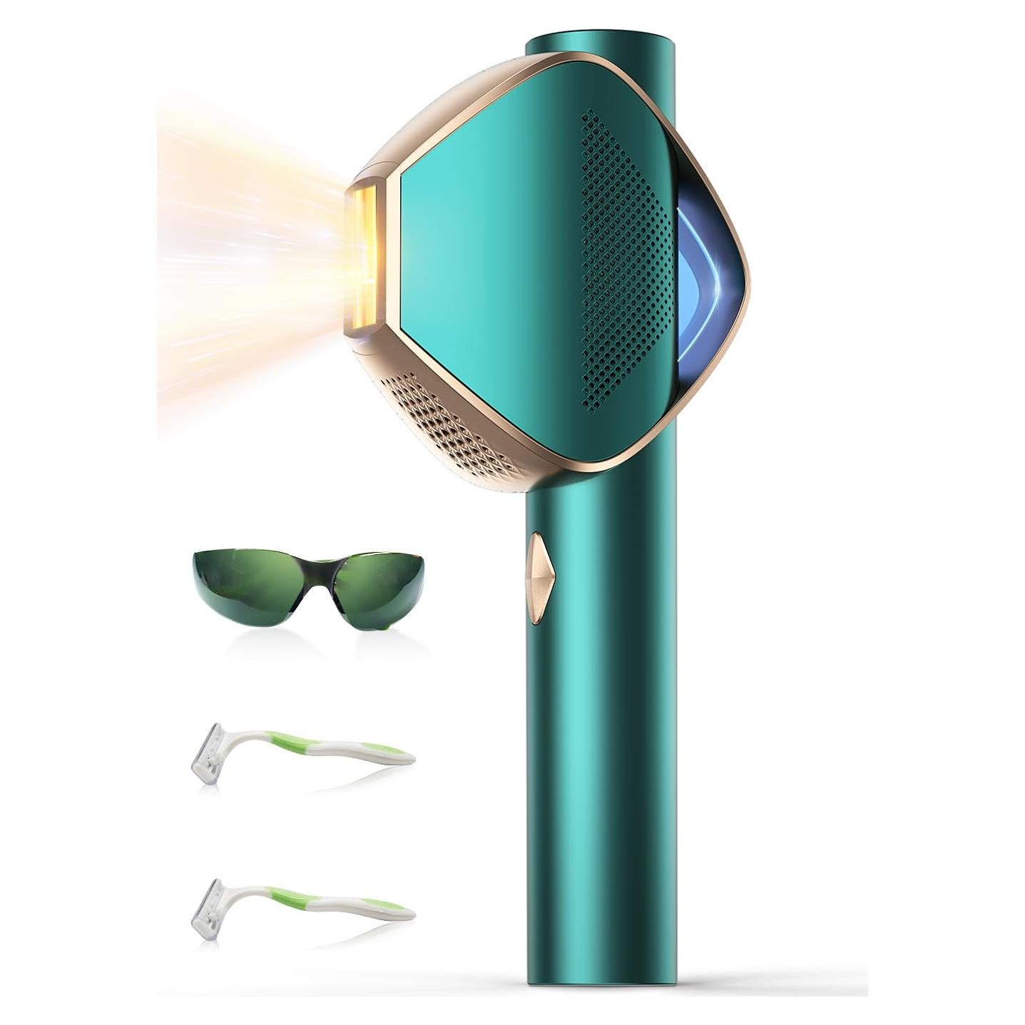 Depiladora Láser IPL LUBEX D-1196B para Mujeres y Hombres