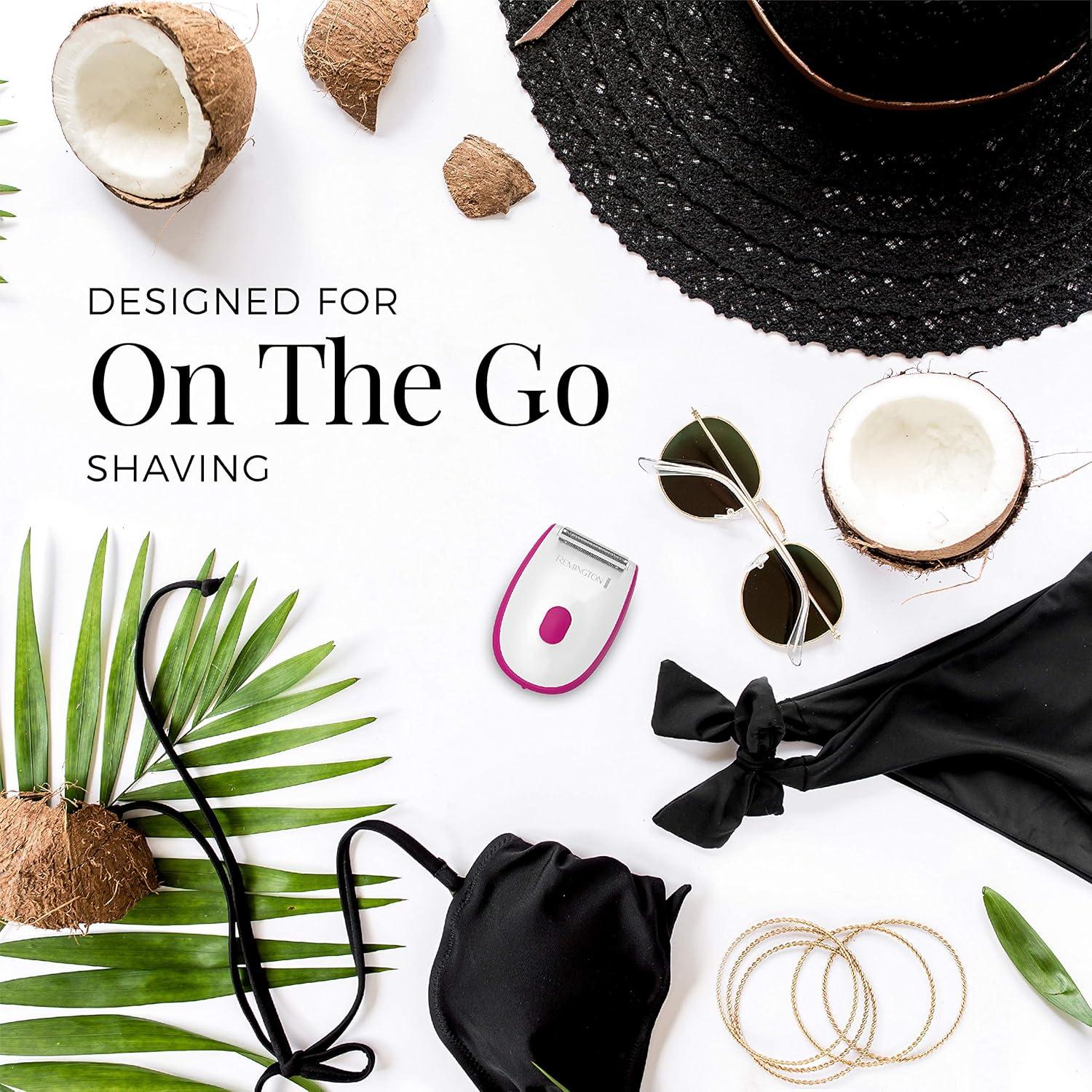 Afeitadora Húmeda/Seca Remington WSF4810US Portátil Rosa