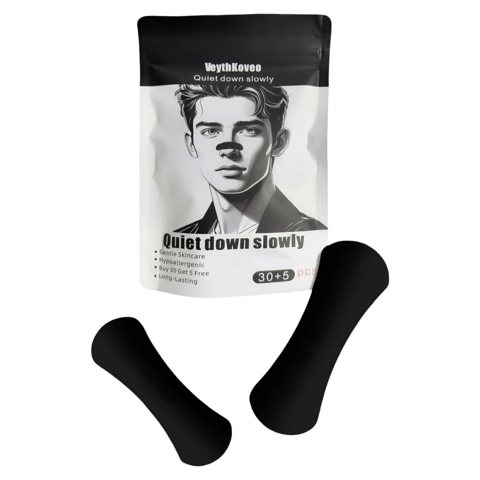 Tiras Nasales VeythKoveo 35 Pcs - Alivio Ronquidos y Congestión