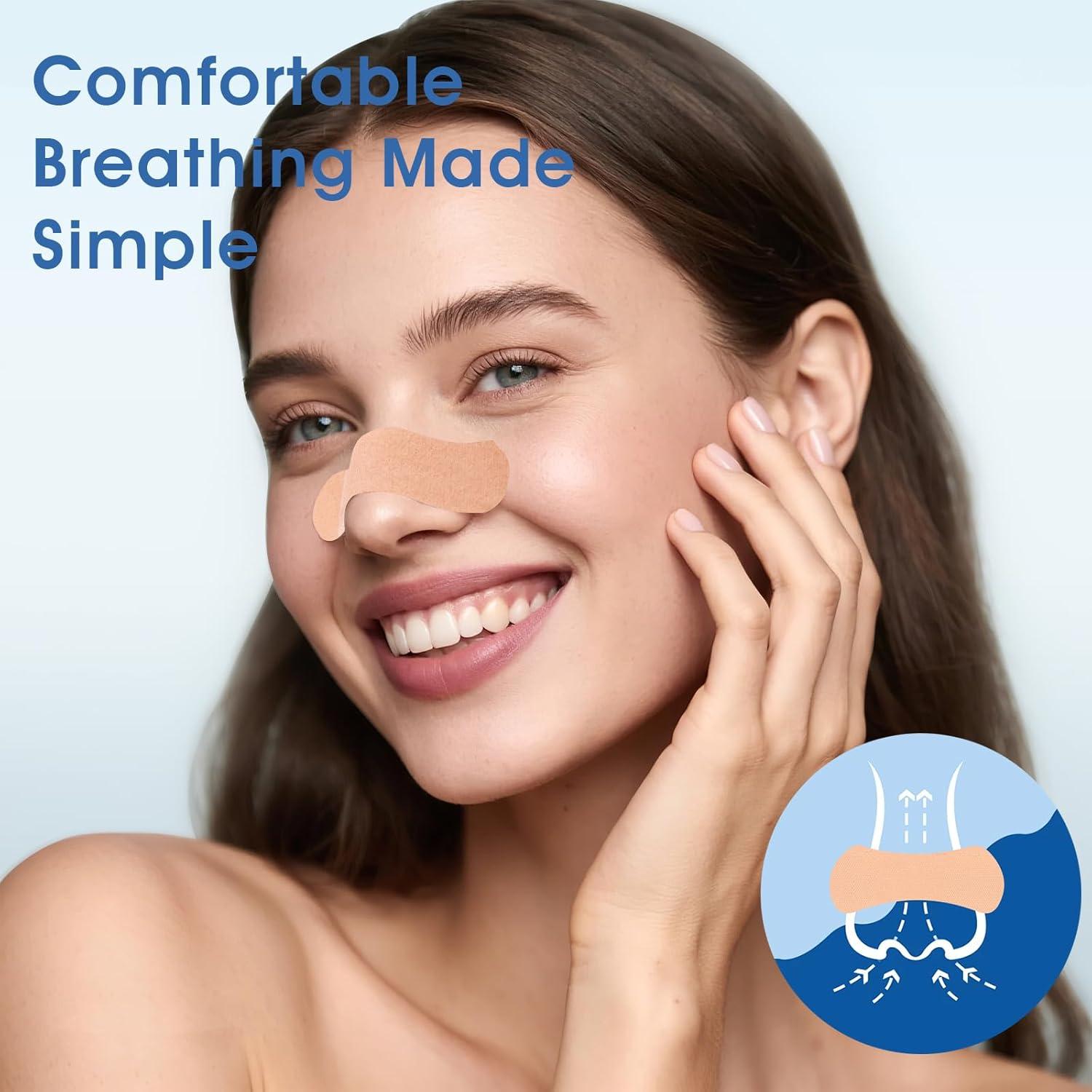 Tiras Nasales Adhesivas Phyyixs - 70 Unidades, Fuerza Extra, Hipoalergénicas