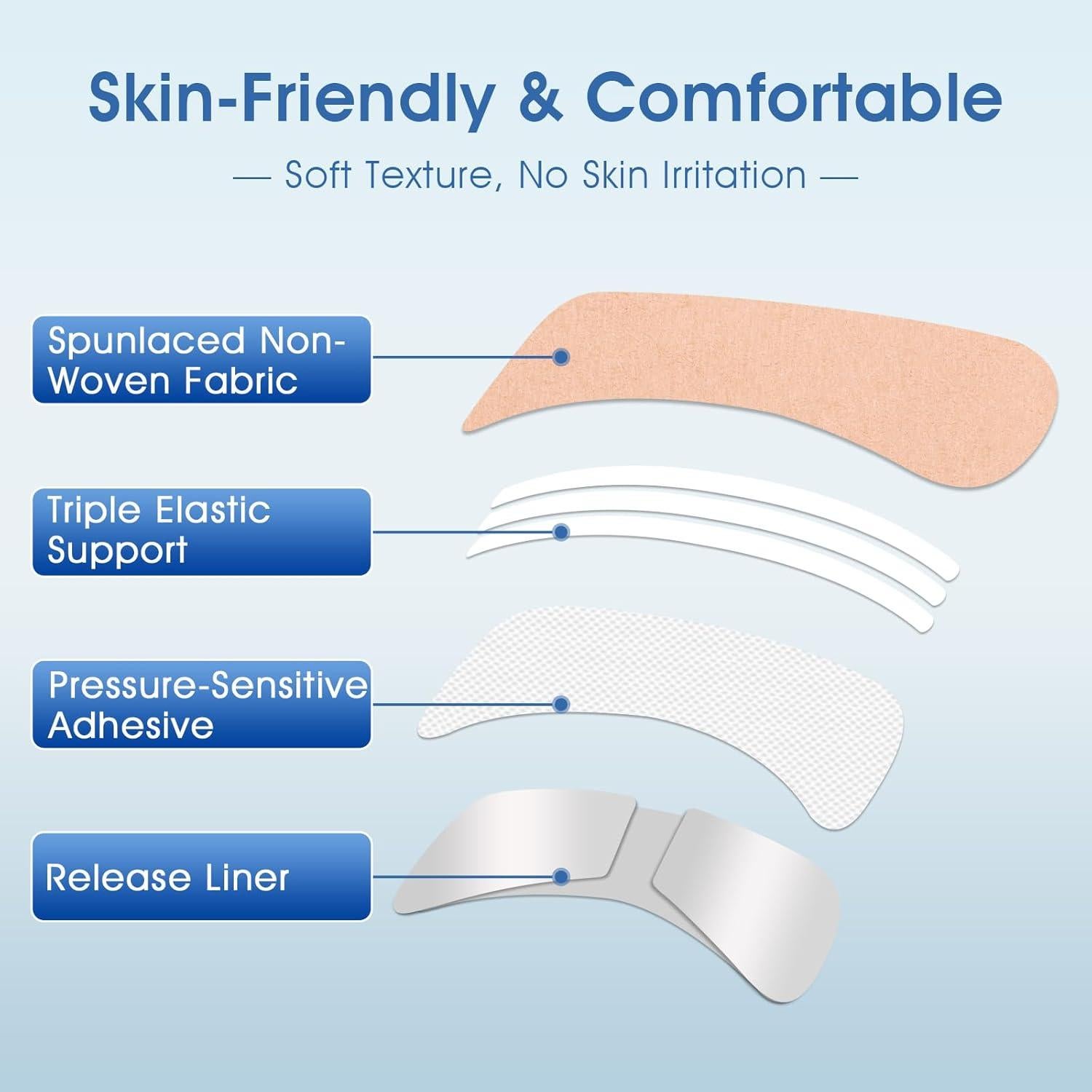 Tiras Nasales Adhesivas Phyyixs - 70 Unidades, Fuerza Extra, Hipoalergénicas