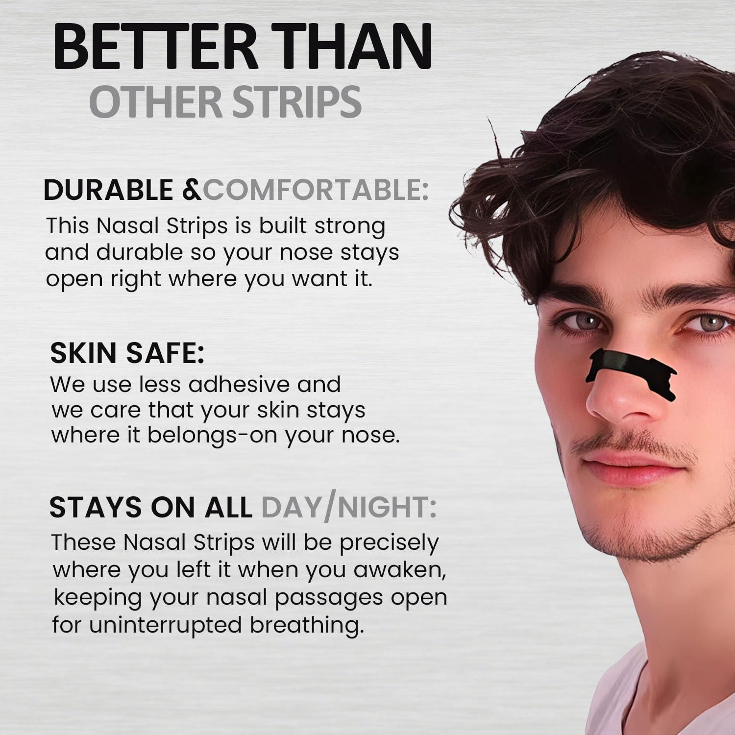 Tiras Nasales Clearflow - 90 Unidades para Mejorar Respiración