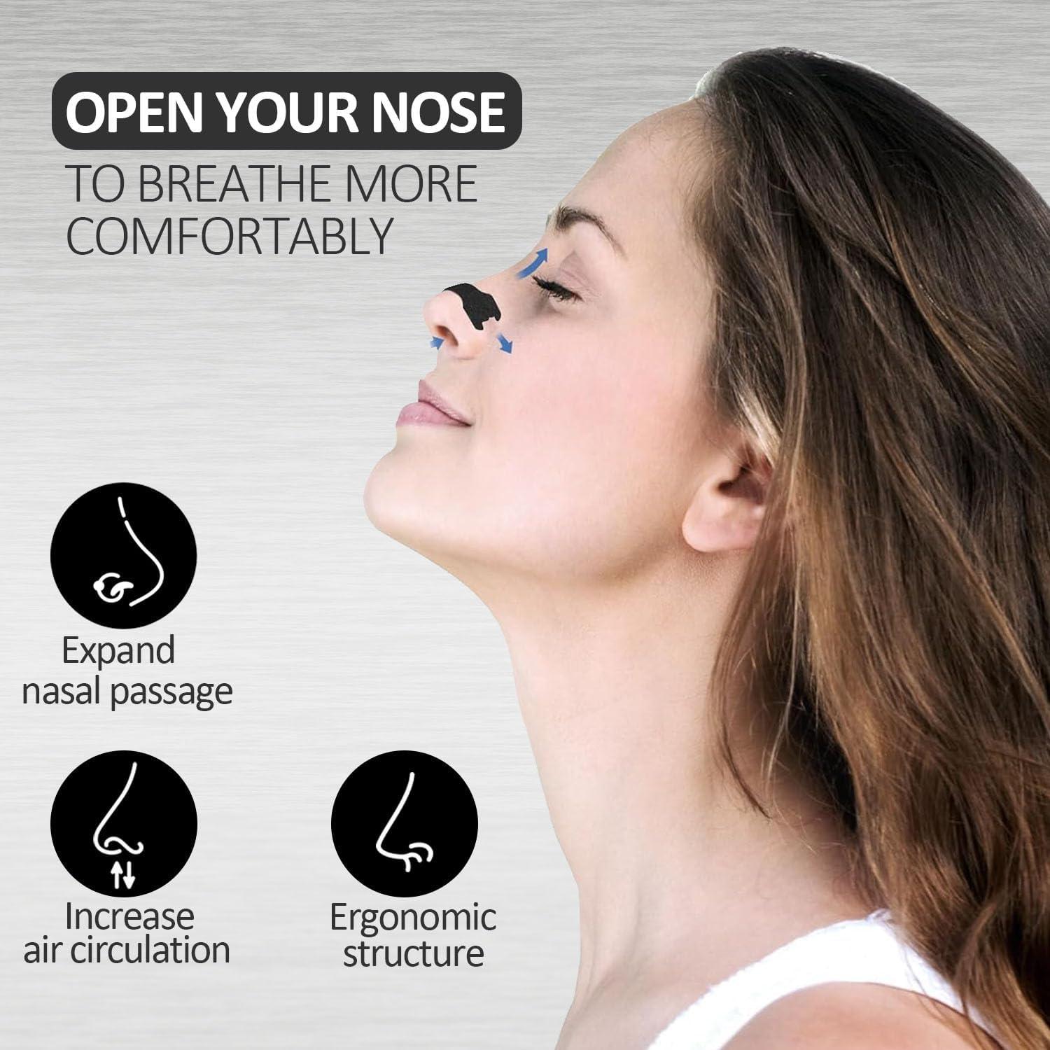Tiras Nasales Clearflow - 90 Unidades para Mejorar Respiración