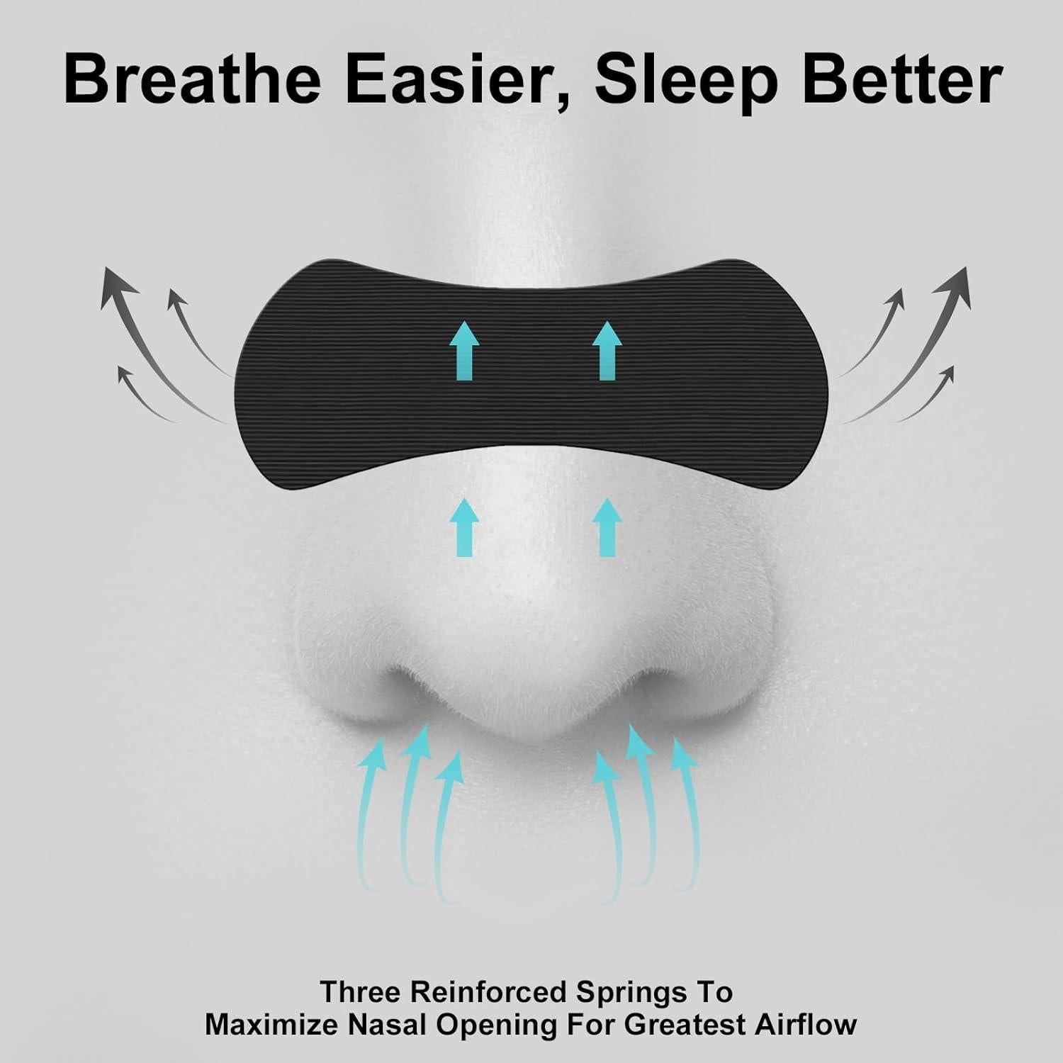 Tiras Nasales Hipoalergénicas SuneSaeI - 60 Unidades para Ronquidos