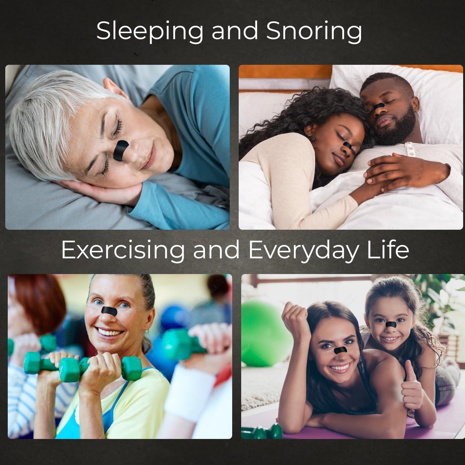 Tiras Nasales YeeHoo para Ronquidos - 30 Unidades - Alivio Congestión