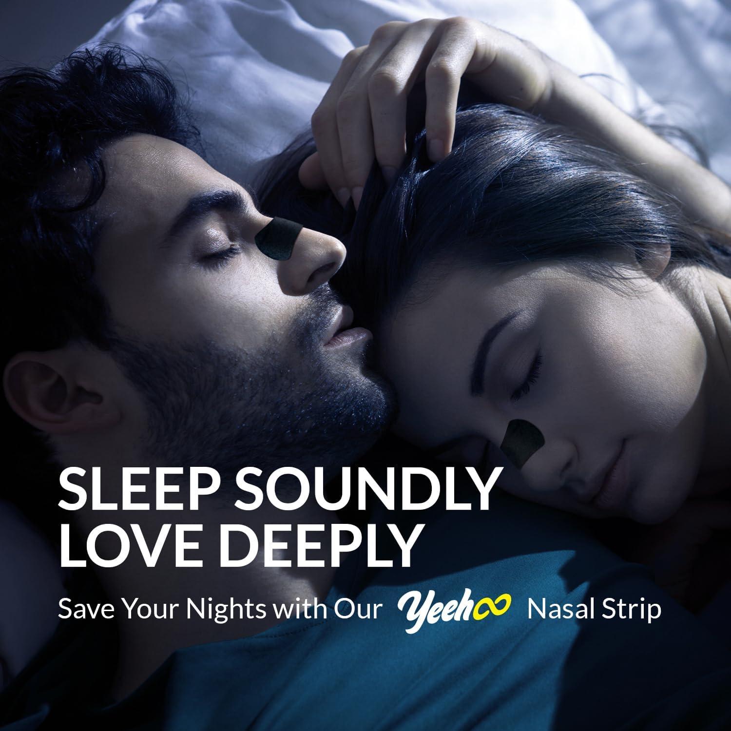 Tiras Nasales YeeHoo para Ronquidos - 30 Unidades - Alivio Congestión