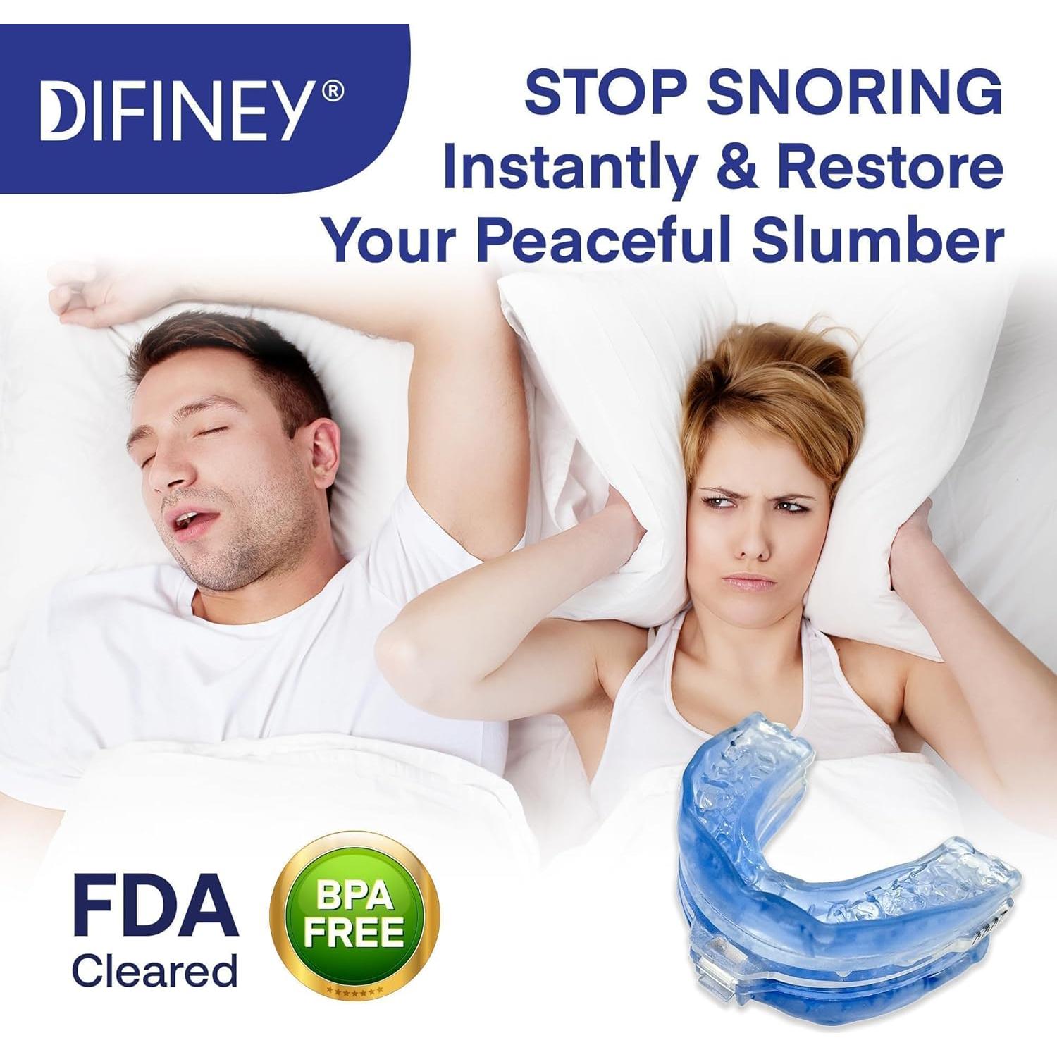 Protector Bucal Anti Ronquidos Fissiontech Azul - Aprobado FDA