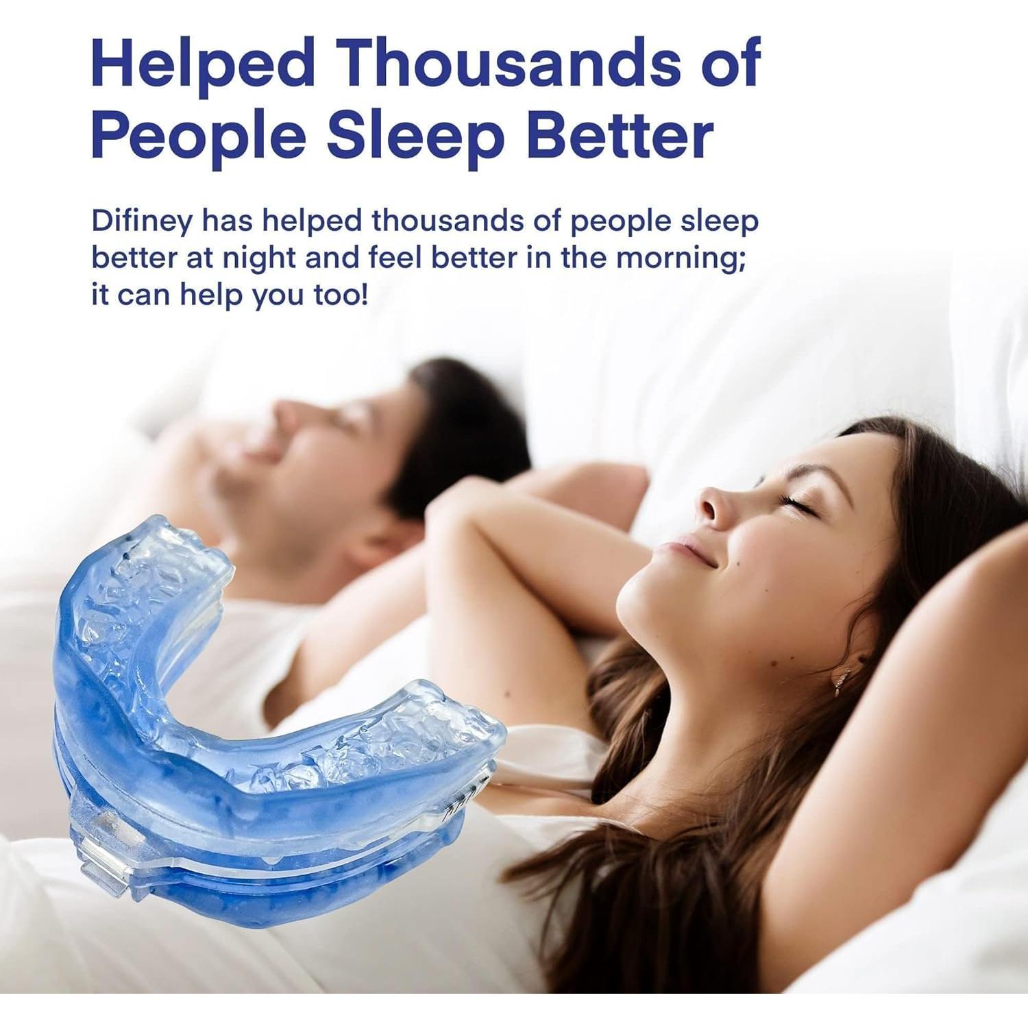 Protector Bucal Anti Ronquidos Fissiontech Azul - Aprobado FDA