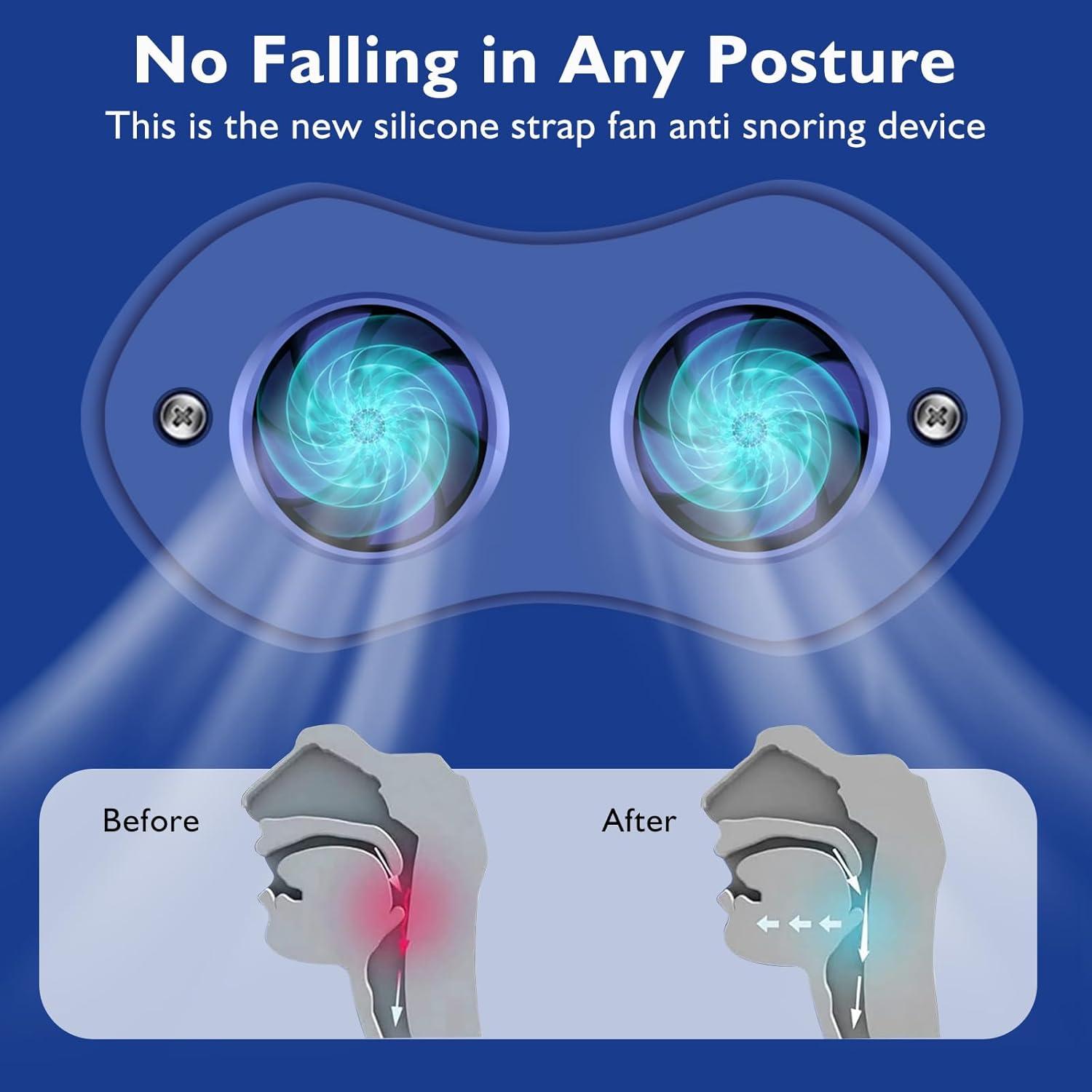 Dispositivo Anti Ronquidos LUNIA Azul - Mini Velocidad Variable