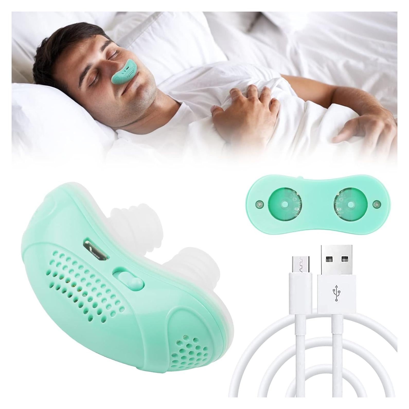 Dispositivo Antironquidos Hualai Mini Verde Menta Recargable