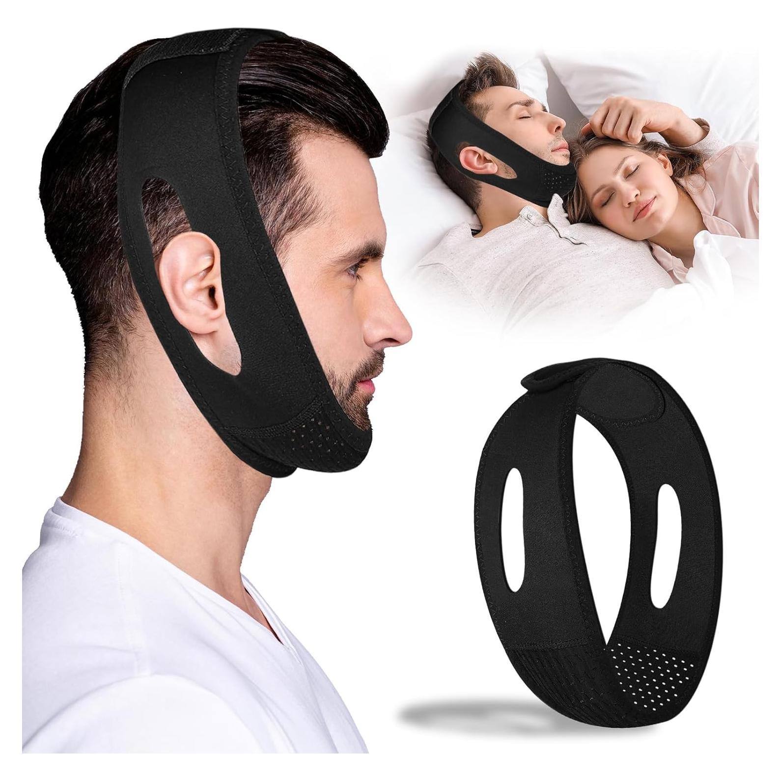 Correa para Barbilla Anti Ronquidos LUNIA Ajustable 67cm