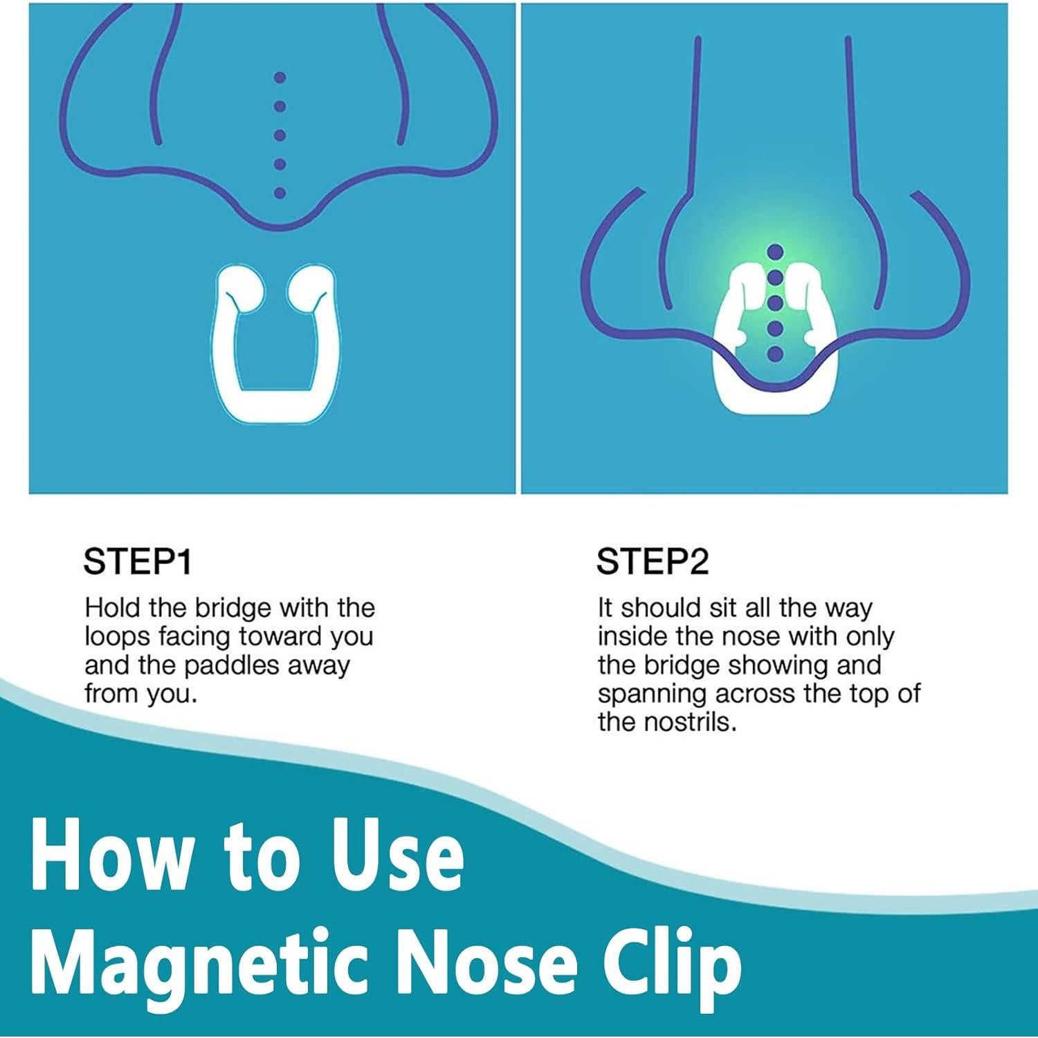 Dispositivos Anti Ronquidos HYWMLY - Paquete de 8 Clips Nasales