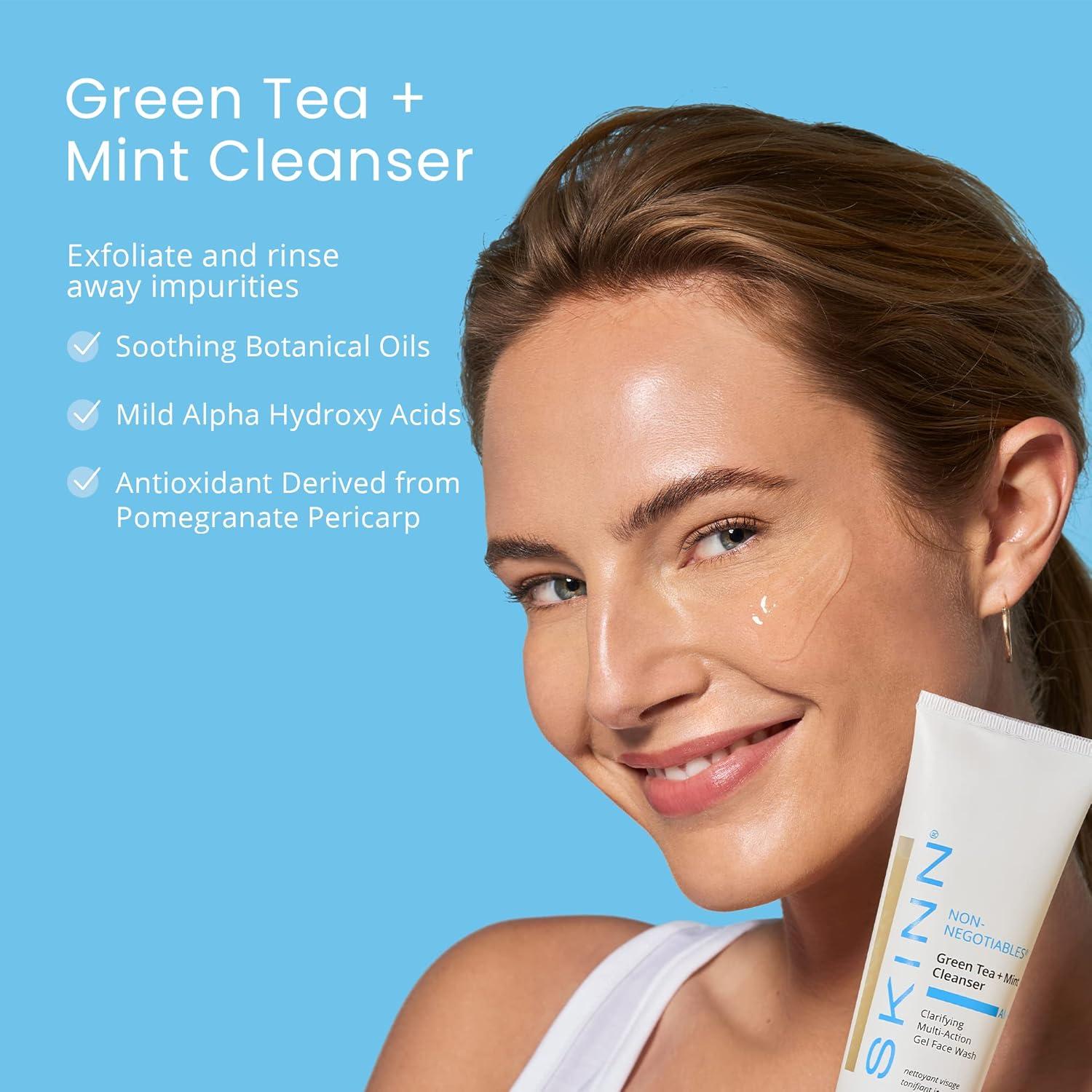 Paquete Limpiador Facial SKINN Mañana y Noche 226.8g