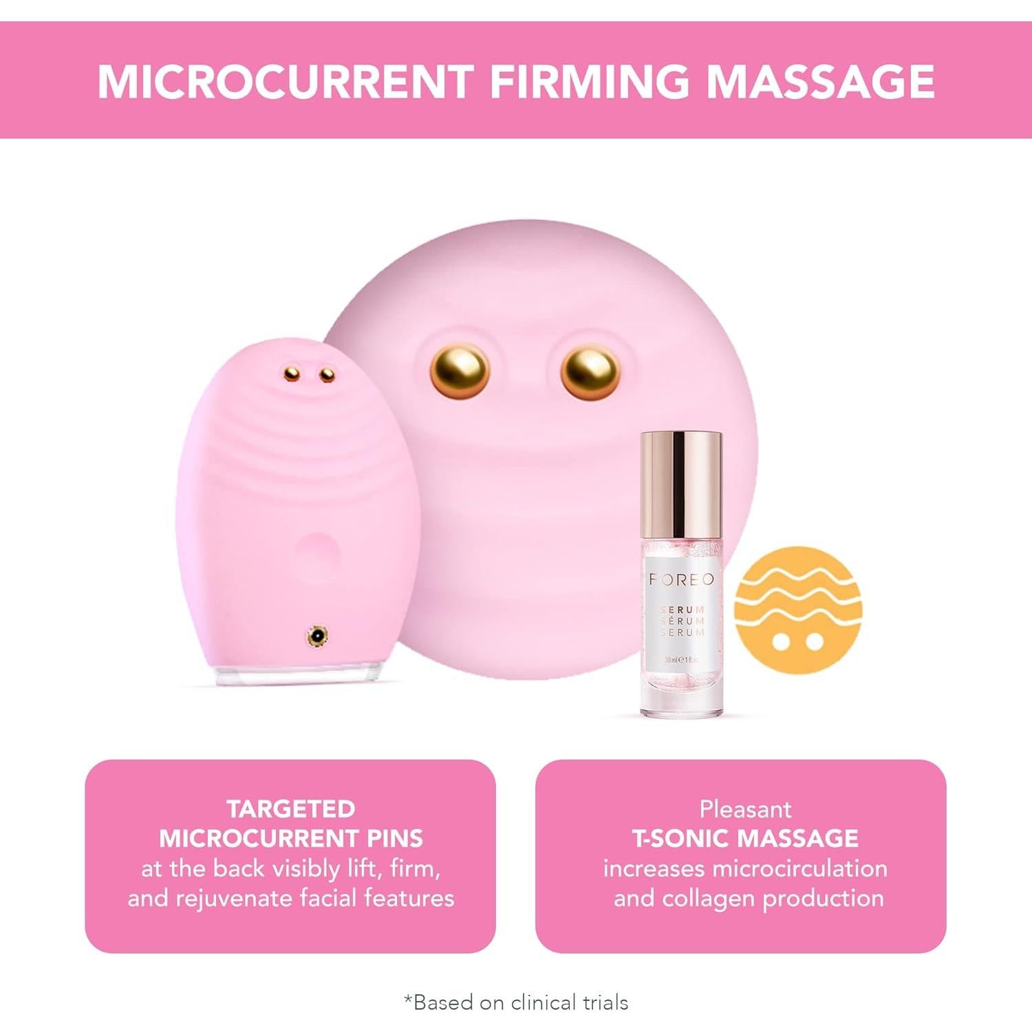 Cepillo Facial FOREO LUNA 3 Plus Silicona Antienvejecimiento