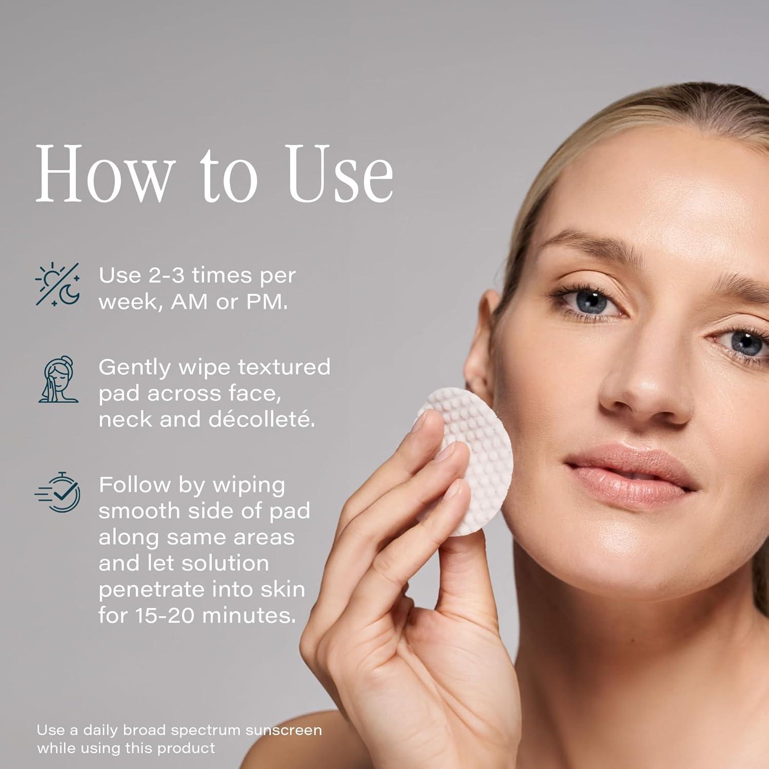 Almohadillas Exfoliantes Multi-Ácido SKINN - 60 Unidades