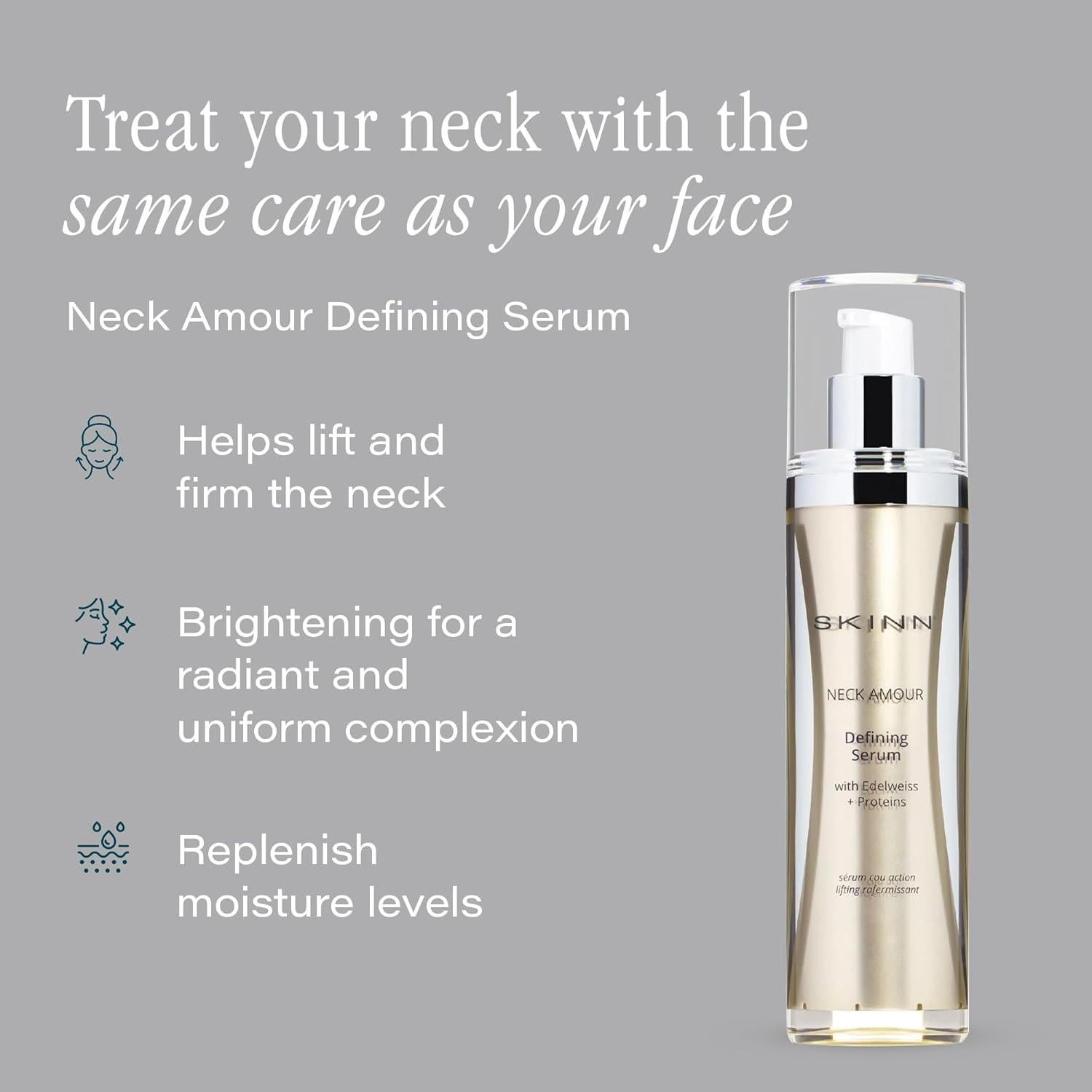 Sérum Definidor SKINN Amour para el Cuello - Anti-Envejecimiento