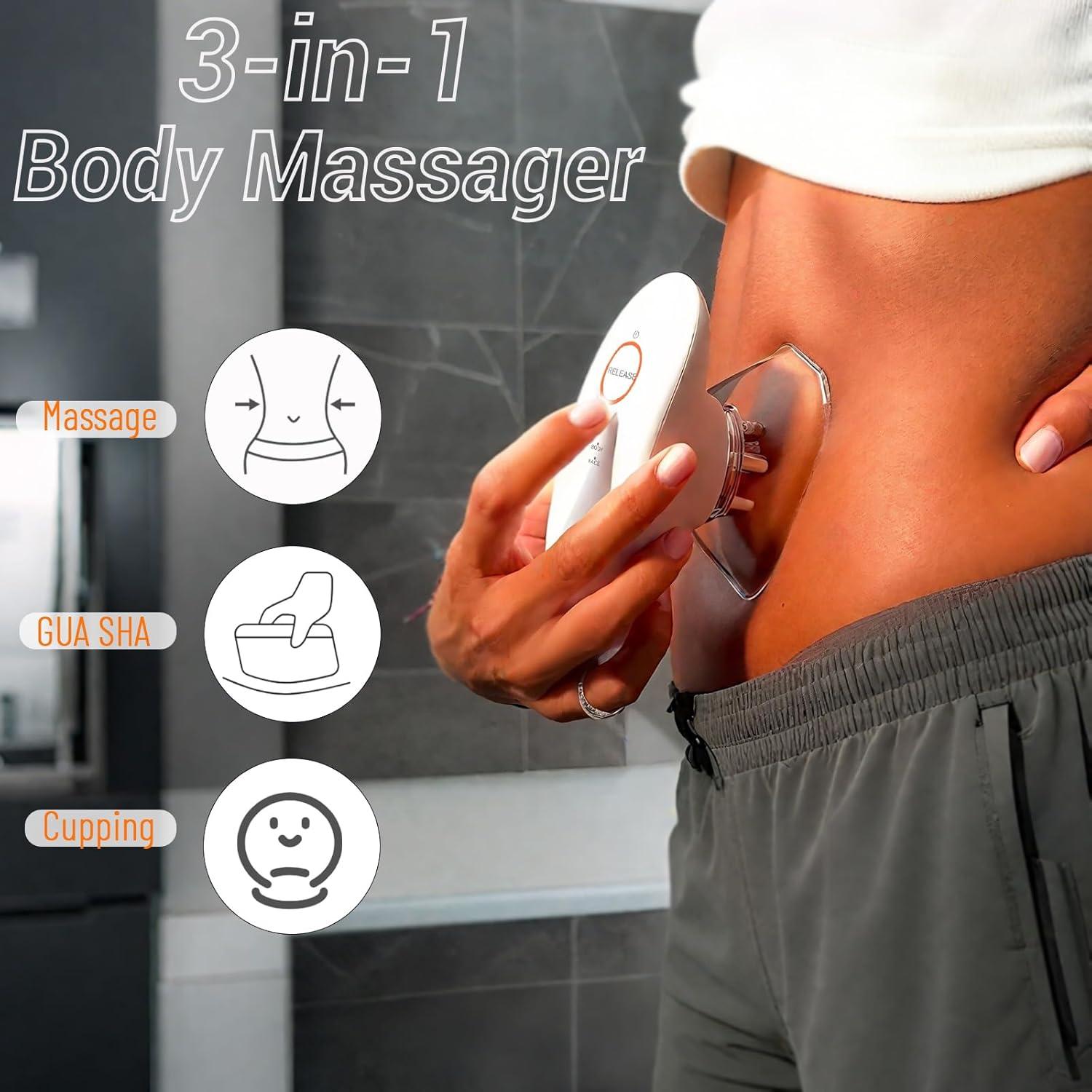 Máquina de Ventosas Masajeadora CXGTCI para Celulitis 408g