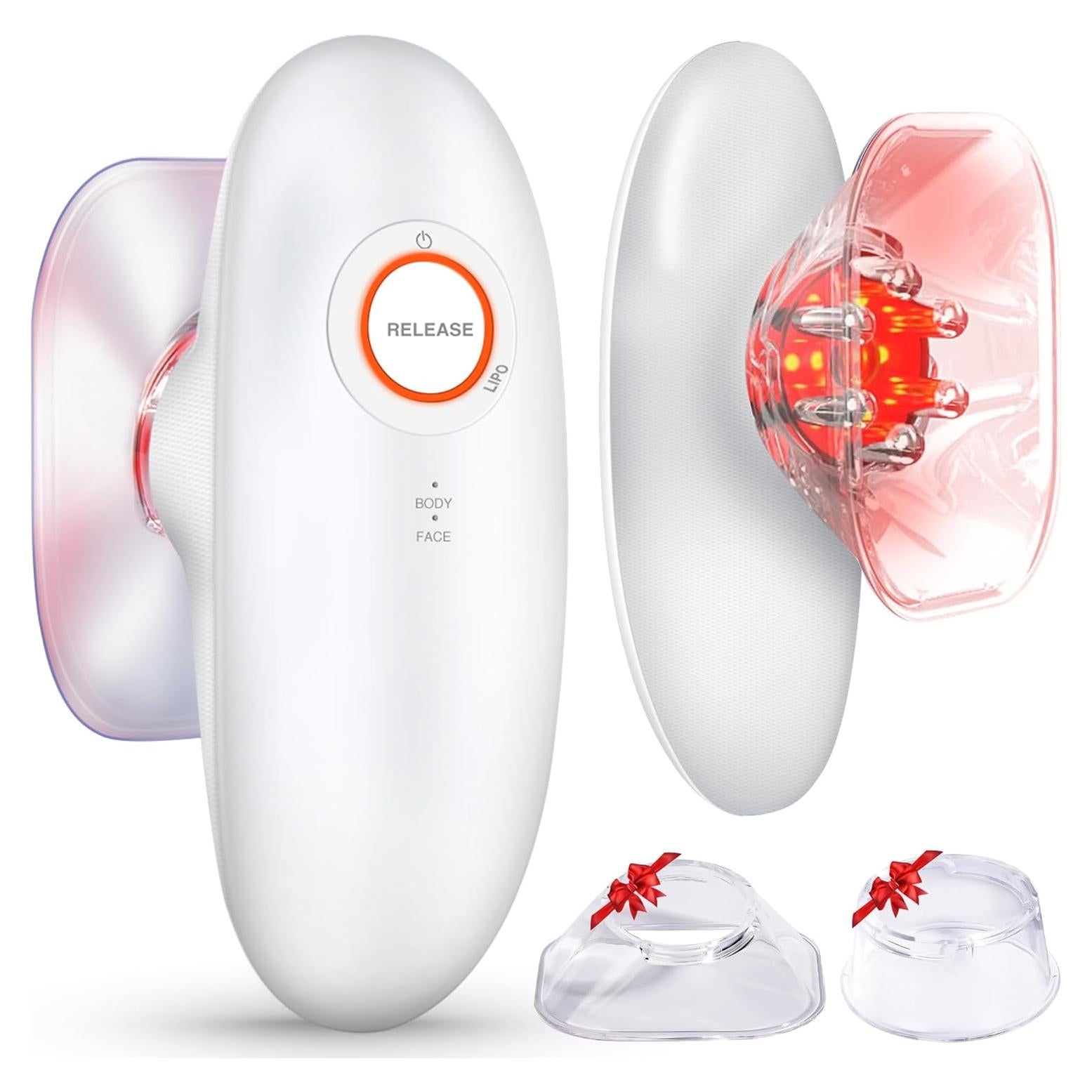 Máquina de Esculpido Corporal 3-en-1 Ciyada - Masajeador Eléctrico de Celulitis con Calor y Ventosas