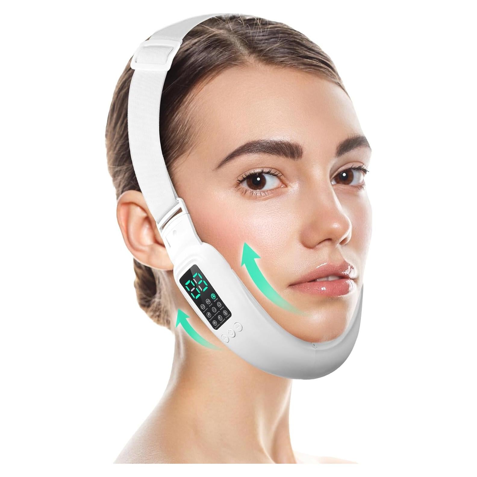 Máquina Eléctrica V-Face Ceymodir para Doble Papada - 8 Modos