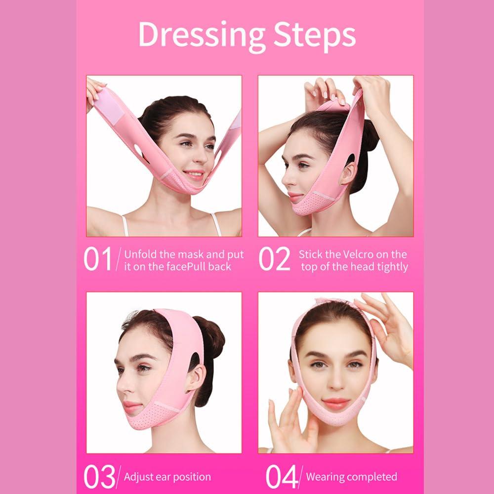 Correa Ajustable para Doble Barbilla XXCKJGS - Reutilizable