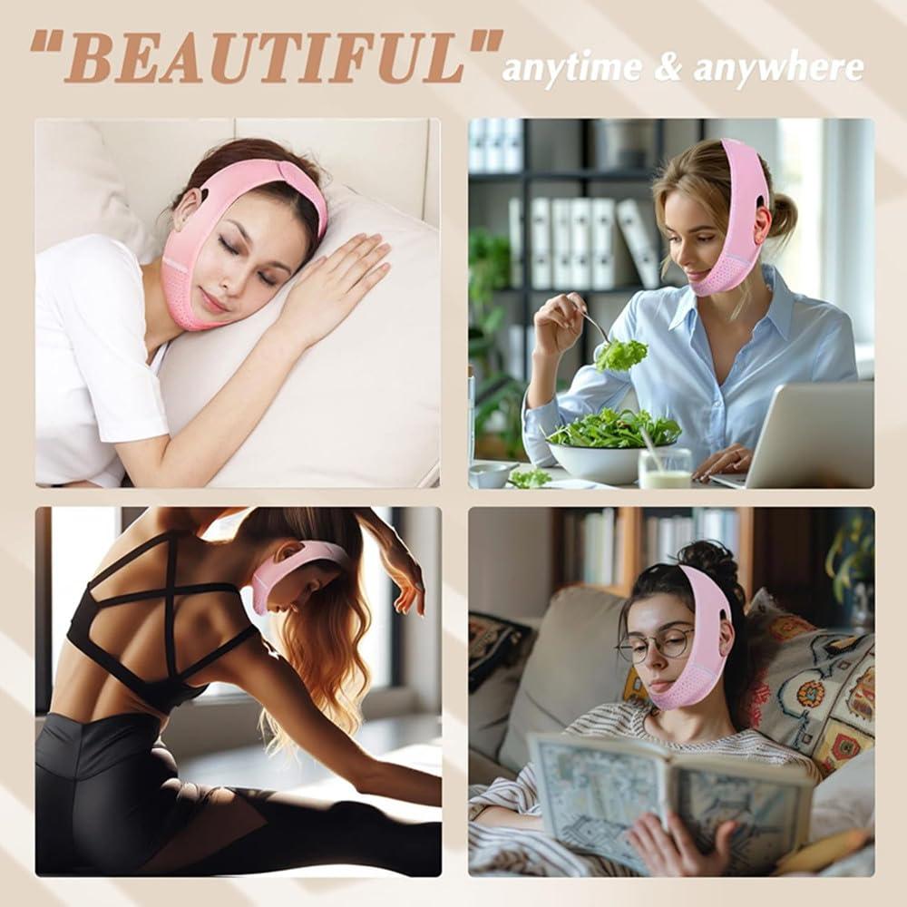 Correa Ajustable para Doble Barbilla XXCKJGS - Reutilizable