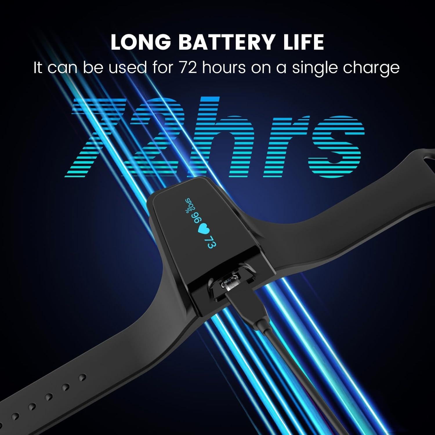 Oxímetro de Pulso de Muñeca Wellue Bluetooth con APP y Batería de 72h