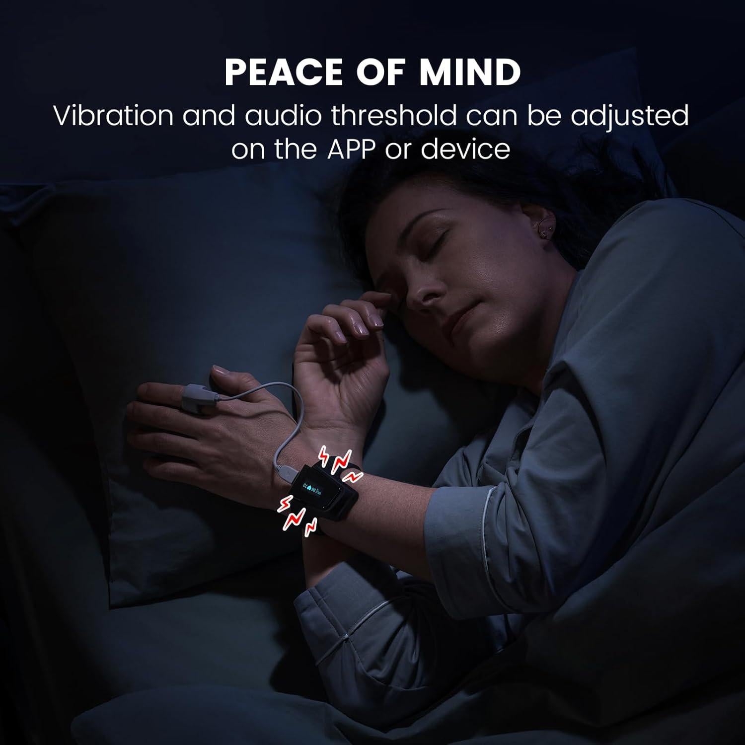 Oxímetro de Pulso de Muñeca Wellue Bluetooth con APP y Batería de 72h