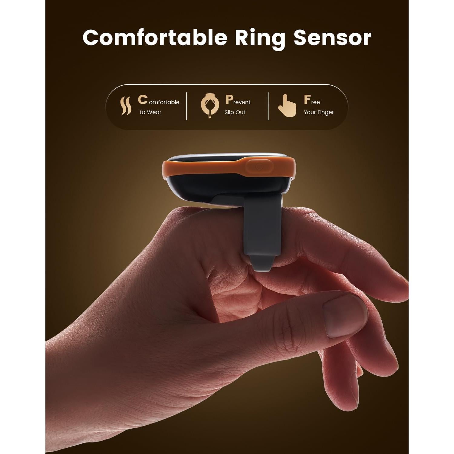 Oxímetro de Pulso WearO2 Vibeat - Medidor de Oxígeno Bluetooth