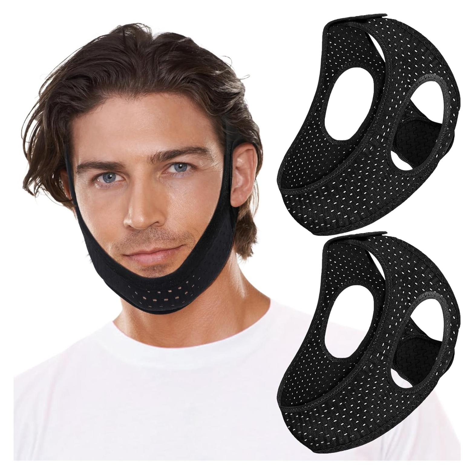 Correas Anti Ronquidos Vomitawy - Paquete de 2, Ajuste Personalizable