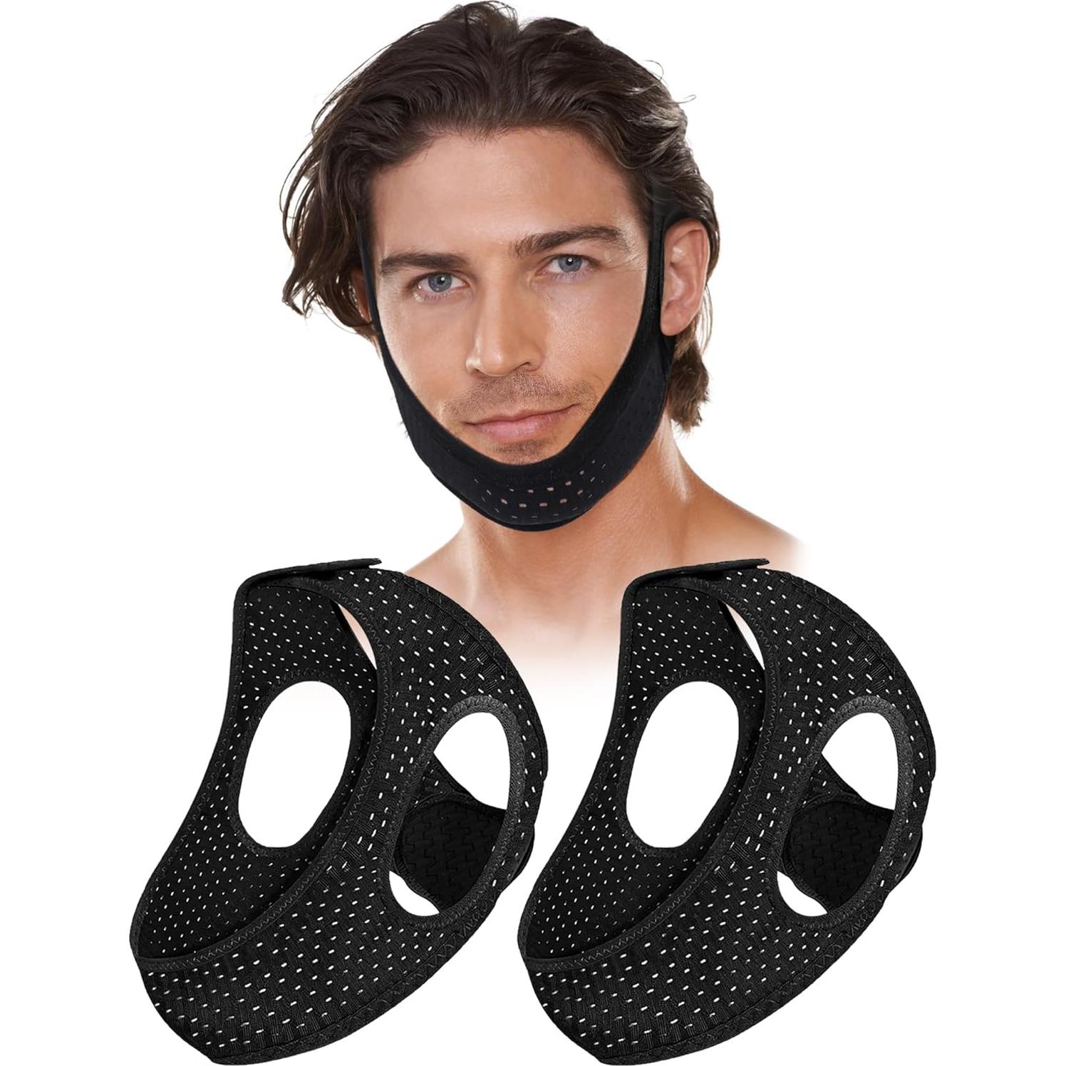 Correas Anti Ronquidos Vomitawy - Paquete de 2, Ajuste Personalizable