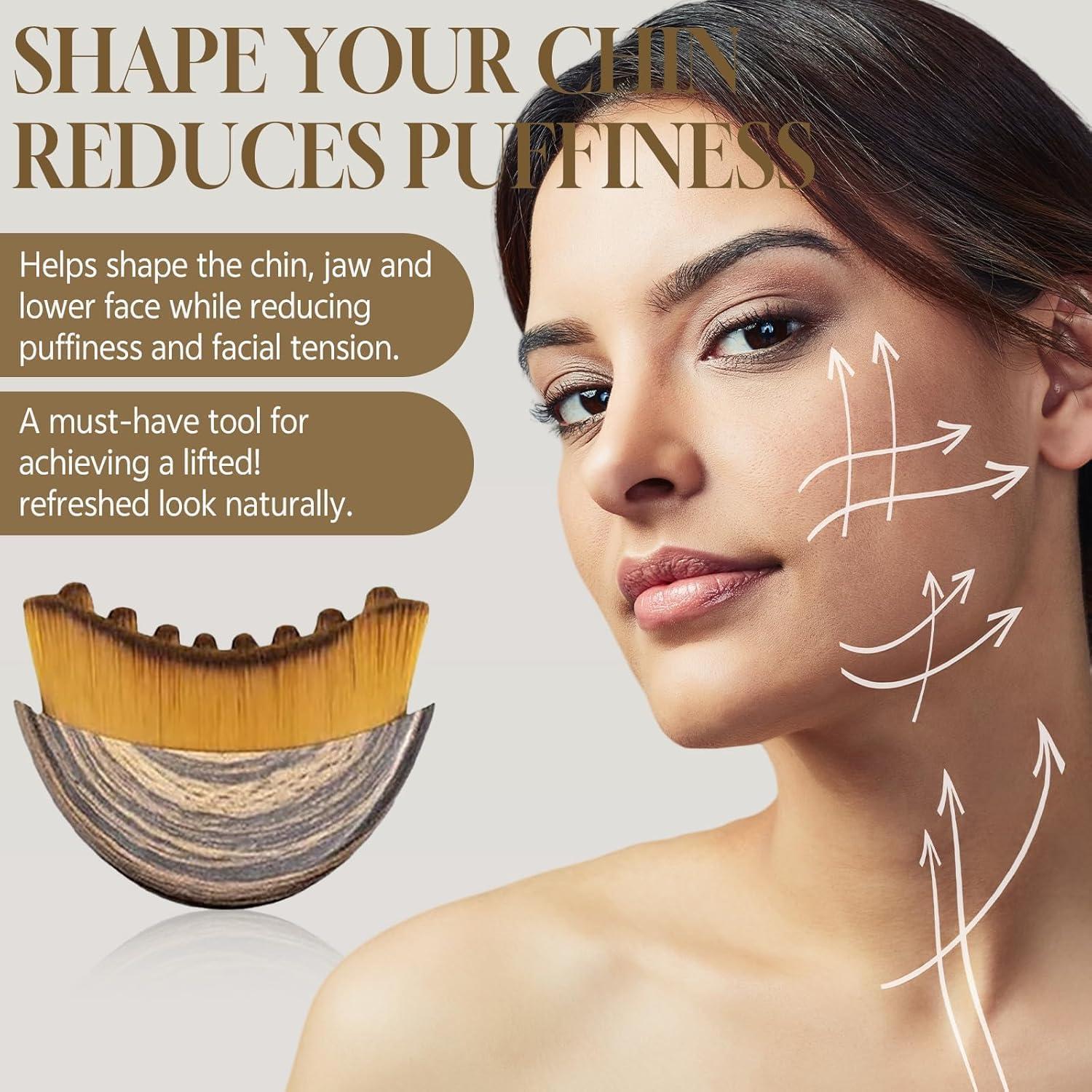 Cepillo de Drenaje Linfático Facial Genérico - Ergonomía y Suavidad