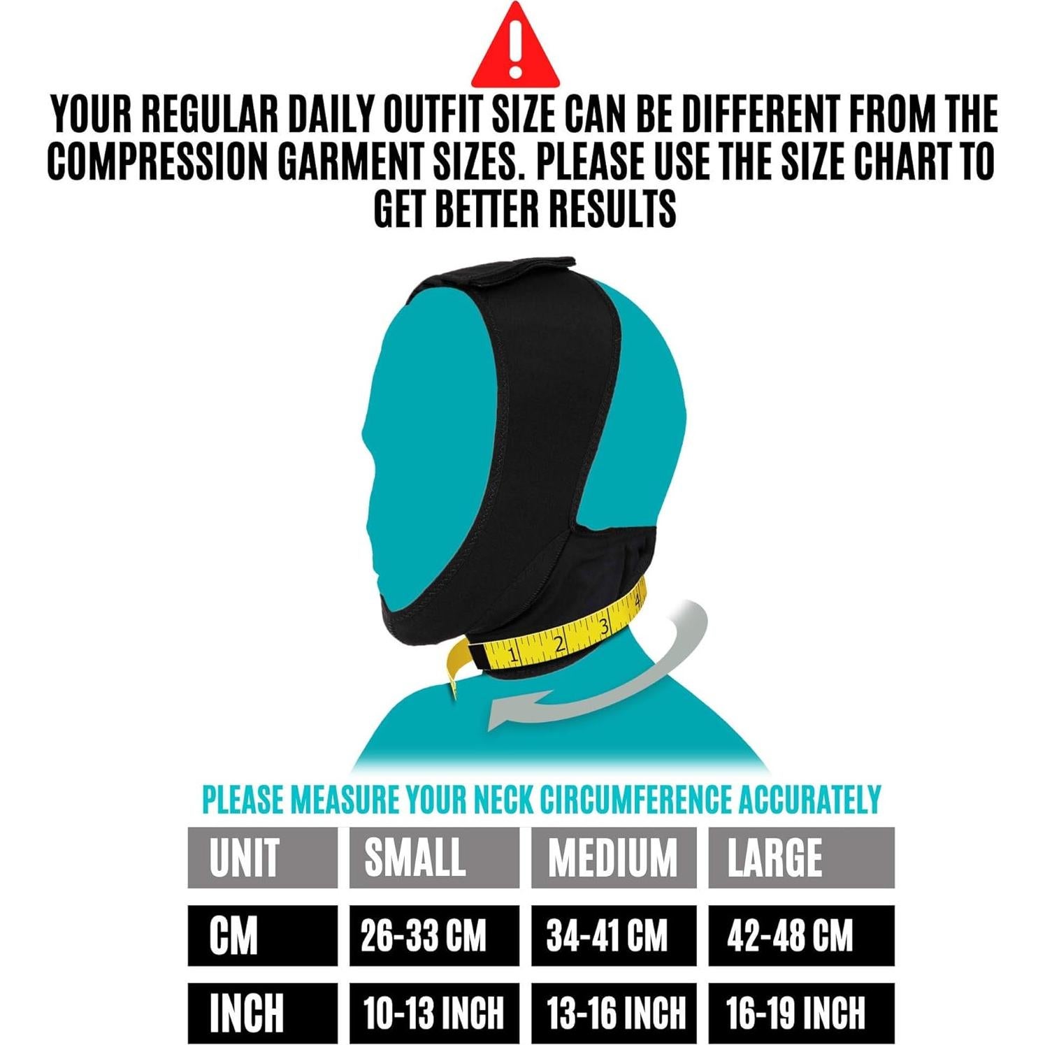Prenda de Compresión Facial INVERA para Recuperación Postquirúrgica