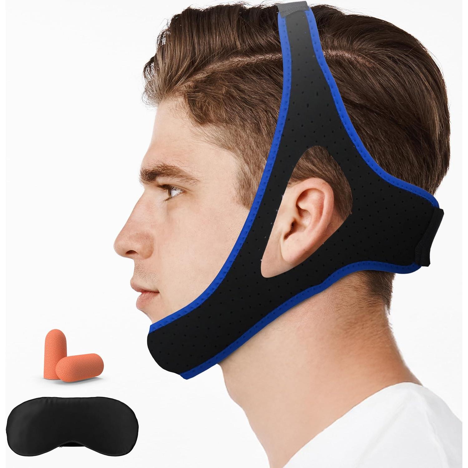 Correa para Barbilla Antisnoring MUTUAL UNION 23x19.5cm Ajustable