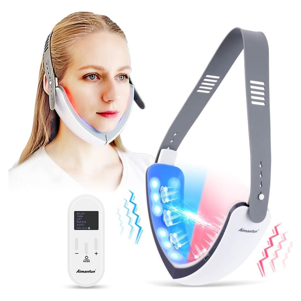 Dispositivo Facial Eléctrico Aimanfun para Doble Papada 17.8cm