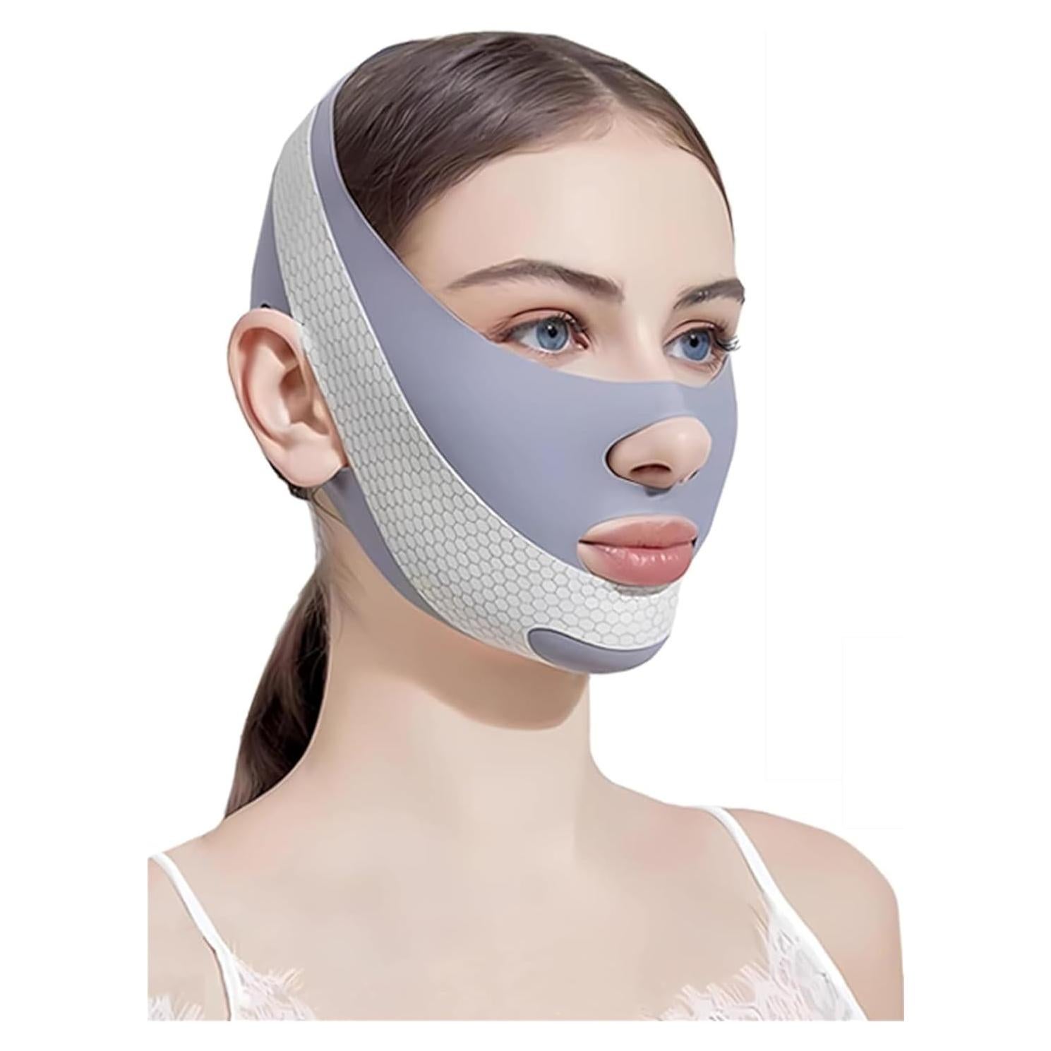 Mascarilla Facial Reutilizable Much Hotter para Doble Barbilla