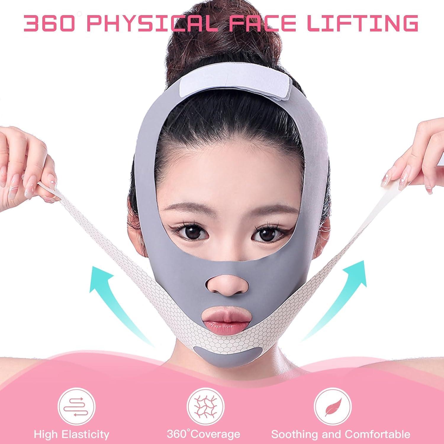 Mascarilla Facial Reutilizable Much Hotter para Doble Barbilla