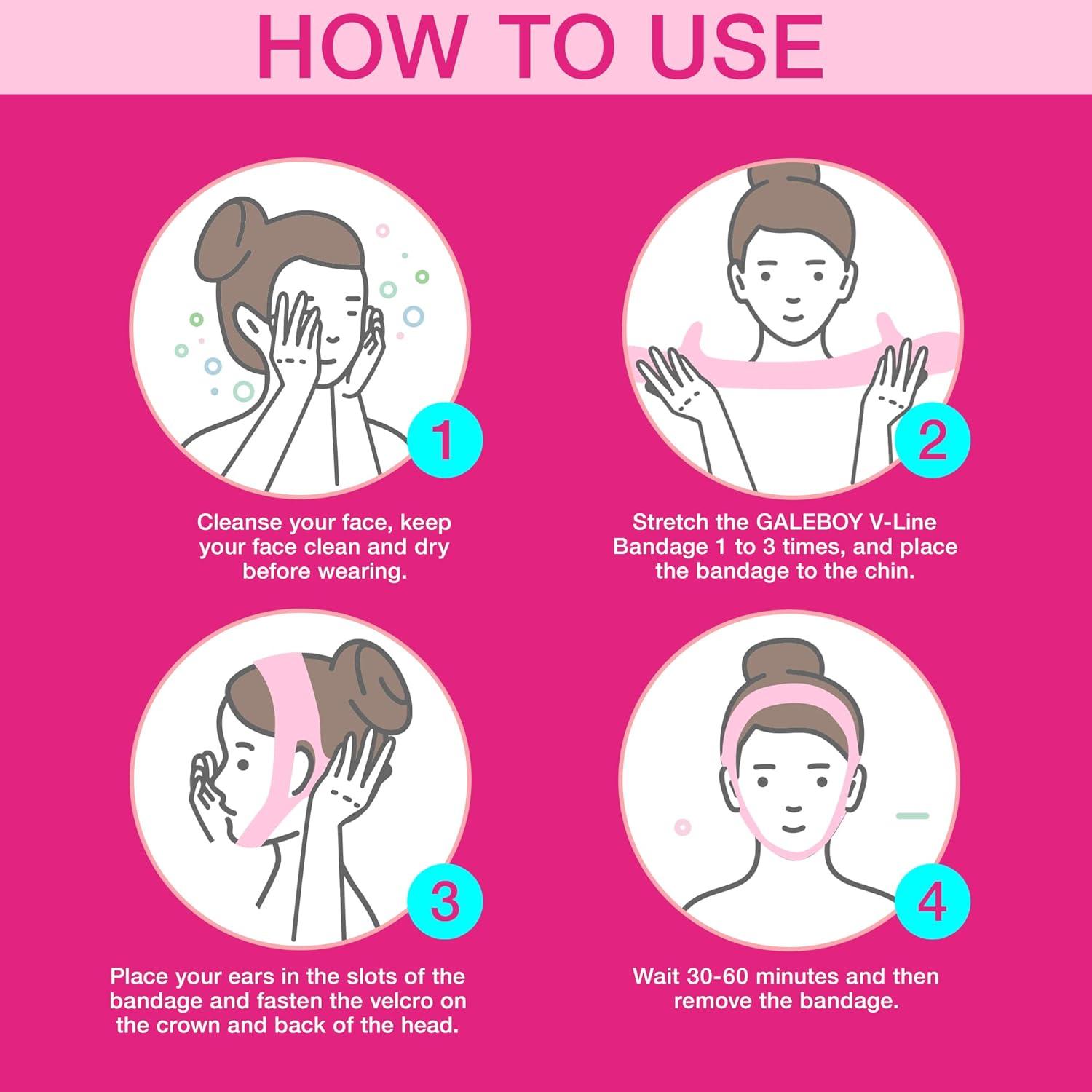 Reductor de Doble Papada Galeboy - Máscara Facial Reutilizable